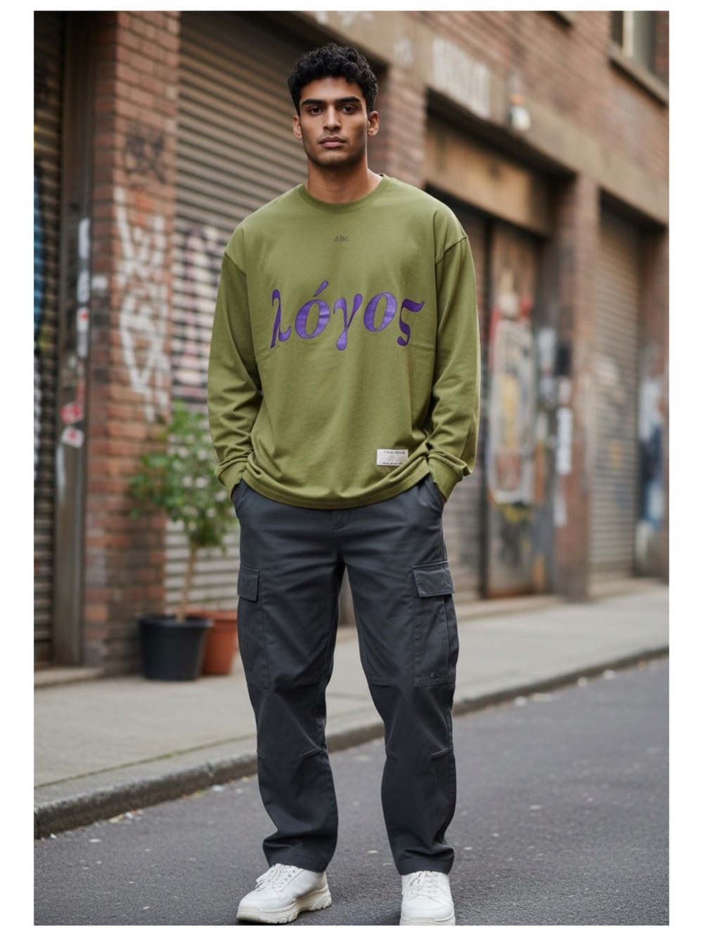 Advisory Board Crystals PSI III Fungi Collection Sweatshirt M Green